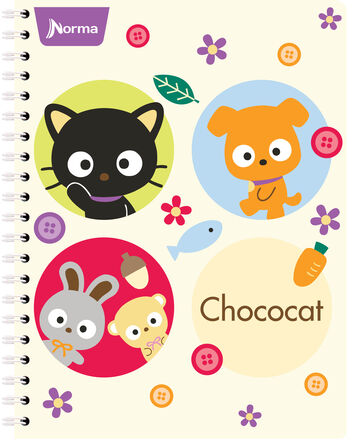 Cuaderno Norma Chococat C5 90 Hojas image number 1