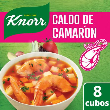 Caldo de Camarón Knorr 8 Cubos de 10.5 g image number 1