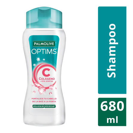 Shampoo Palmolive Optims Colageno + Keratina 680 ml image number 7