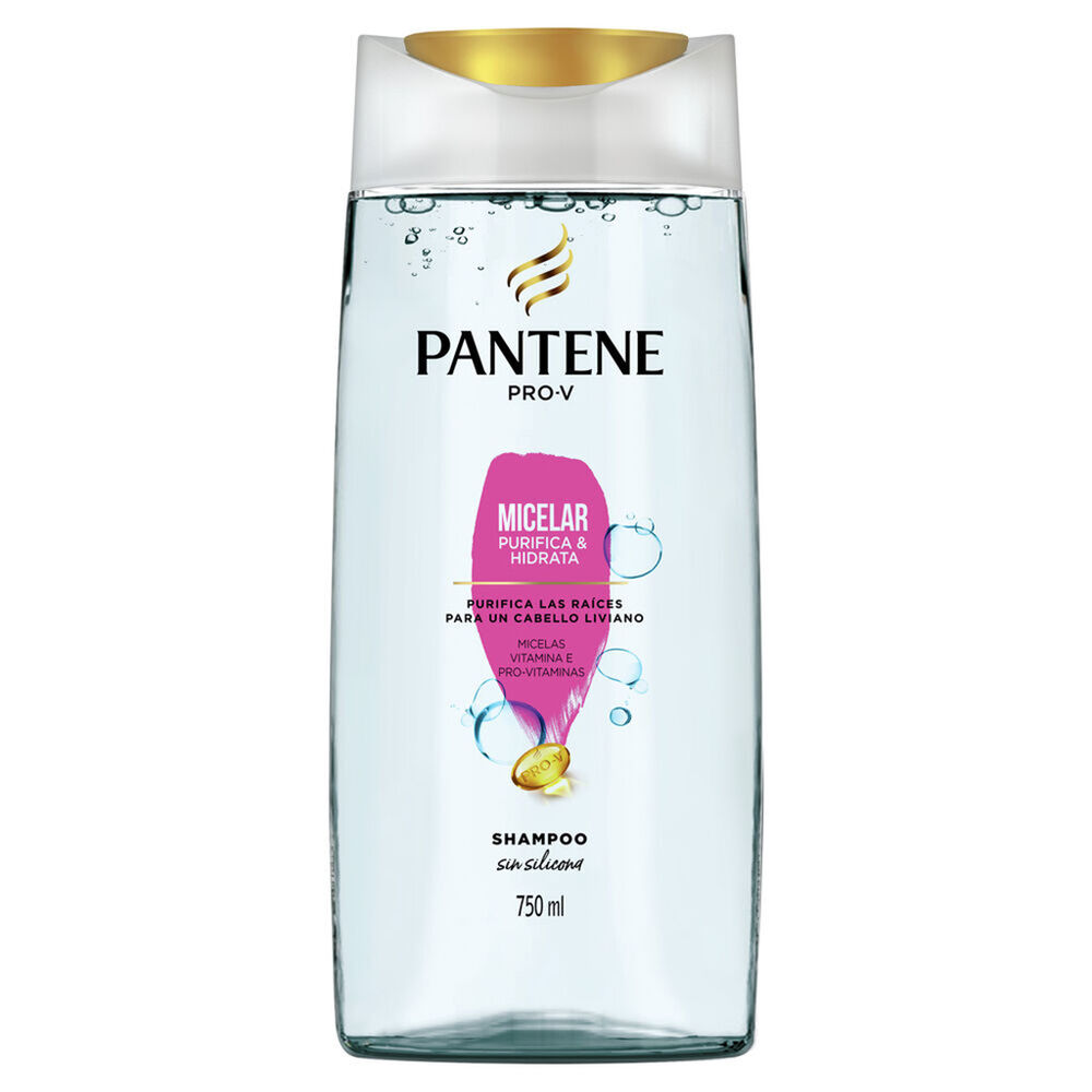 Shampoo Pantene Pro-V Micelar Purifica & Hidrata 750 ml image number 0