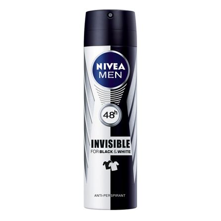 Desodorante Antimanchas Nivea Men B&W Invisible Fresh Spray 150 ml image number 1
