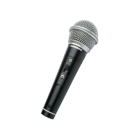 Micrófono Dinámico Vocal con interruptor Samson SCR21S negro image number 1
