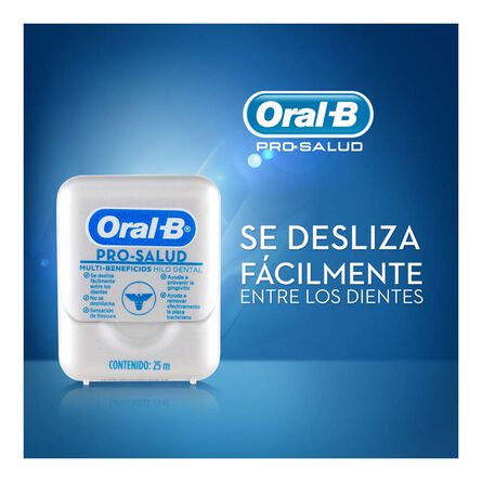Hilo Dental Oral-B Pro-Salud Multibeneficios 50 m 2 Unidades image number 1