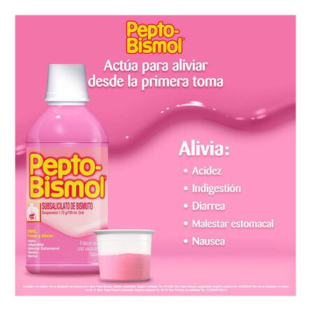 Pepto-Bismol Suspensión 118 ml image number 3