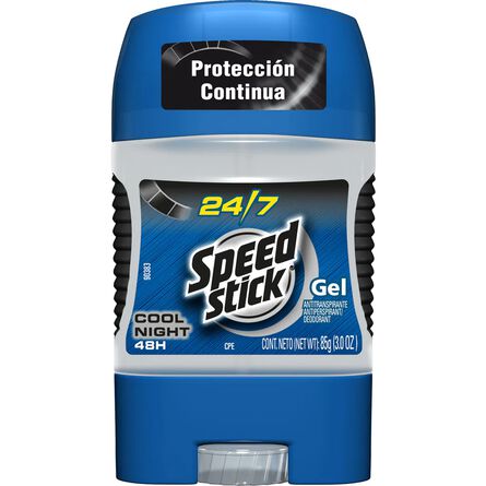 Desodorante Antitranspirante En Gel Speed Stick 24/7 Cool Night 85 G image number 1
