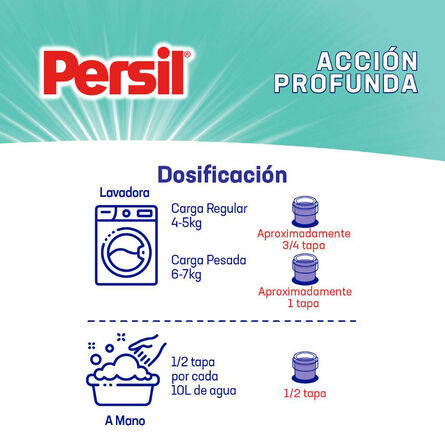 Detergente líquido Persil Higiene 6.64Lt image number 2