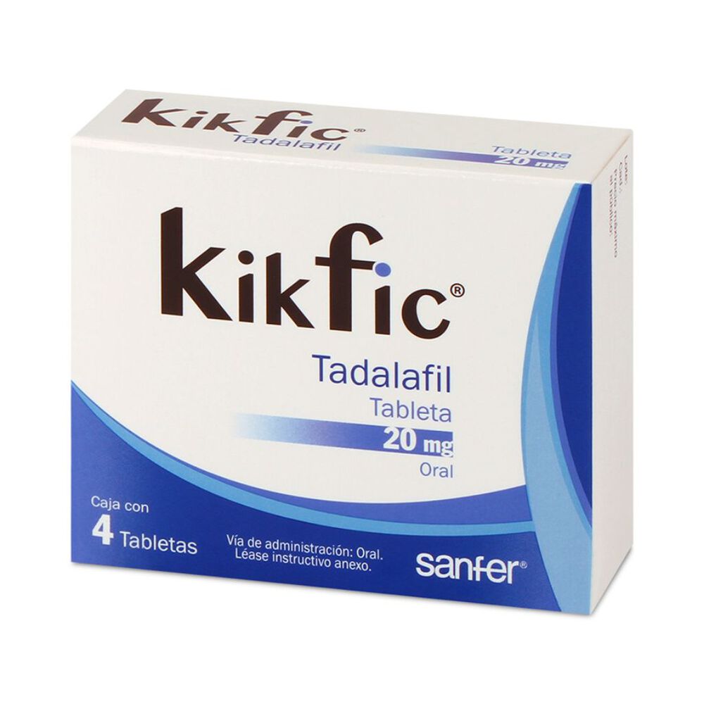 Kikfic 20mg 4 Tabletas image number 0