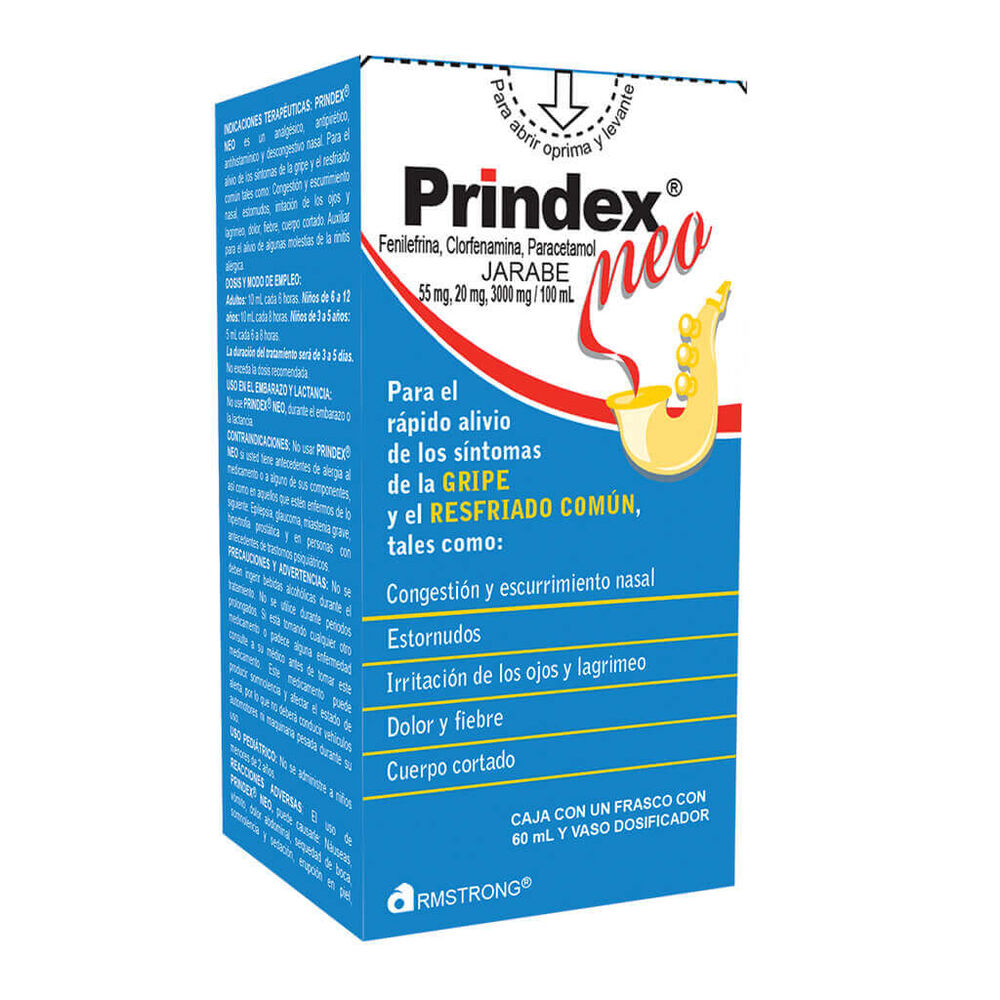 Prindex Neo Jbe 60ml con Vaso-Dosif image number 0