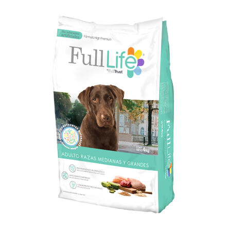 Alimento para perro adulto Full Life razas medianas y grandes 4 Kg image number 2