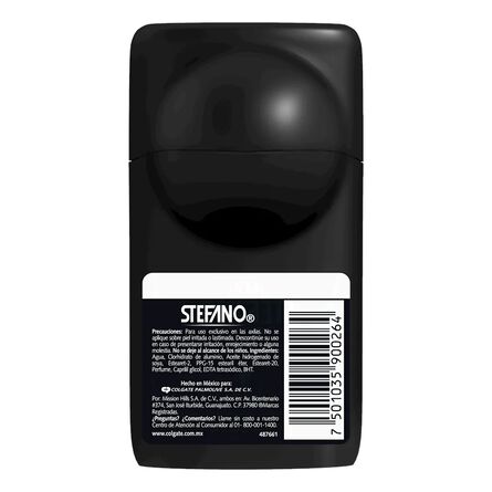 Desodorante en roll on Stefano Black 50 ml image number 2