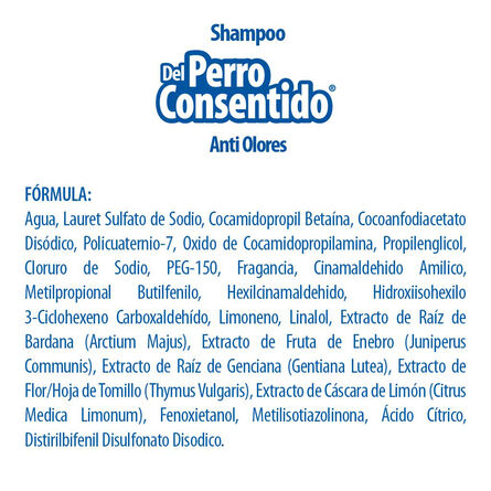 Shampoo del Perro Consentido Anti-Olores 500 ml image number 2