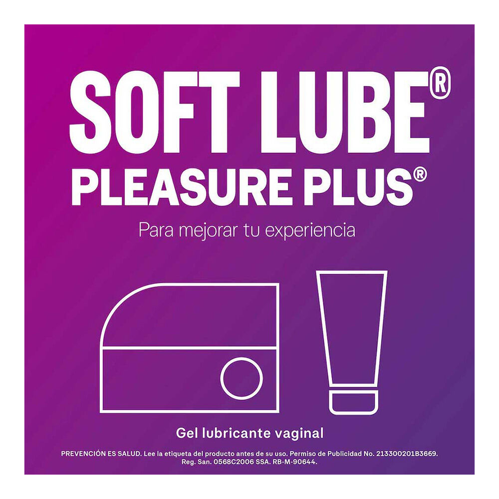Lubricante Sico SoftLube Pleasure Plus 56.7 g image number 1