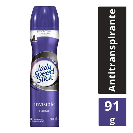 Desodorante Antitranspirante En Aerosol Lady Speed Stick Invisible Floral P/Dama 91 G image number 5