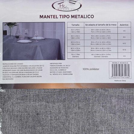 Mantel Tipo Metalico Home Expressions image number 5