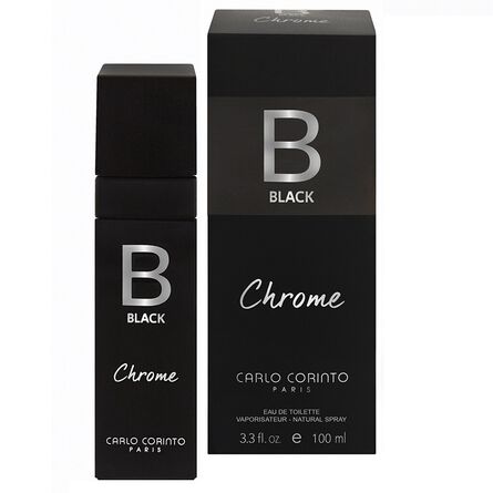 Perfume Carlo Corinto Black Chrome 100 Ml Edt Spray para Caballero image number 1