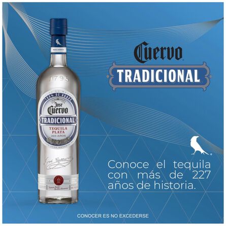 Tequila Cuervo Tradicional Plata 950 ml image number 4