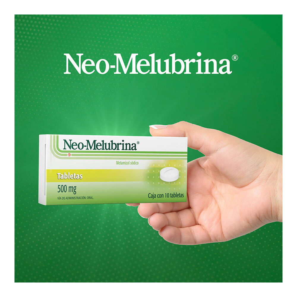 Neo Melubrina 500 mg Oral 10 Tabletas image number 5