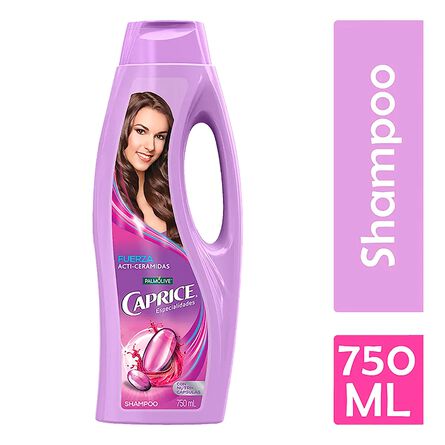 Shampoo Caprice Especialidades Fuerza Acti-ceramidas 750 ml image number 2