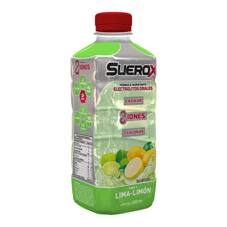 Suerox Bebida Hidratante Lima Limon 630 ml image number 3