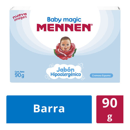 Jabón en Barra Mennen para Bebé 90 g image number 5