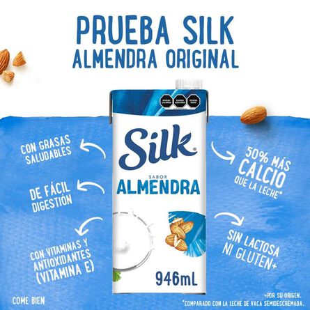 Silk Alimento Líquido de Almendra 946mL image number 1