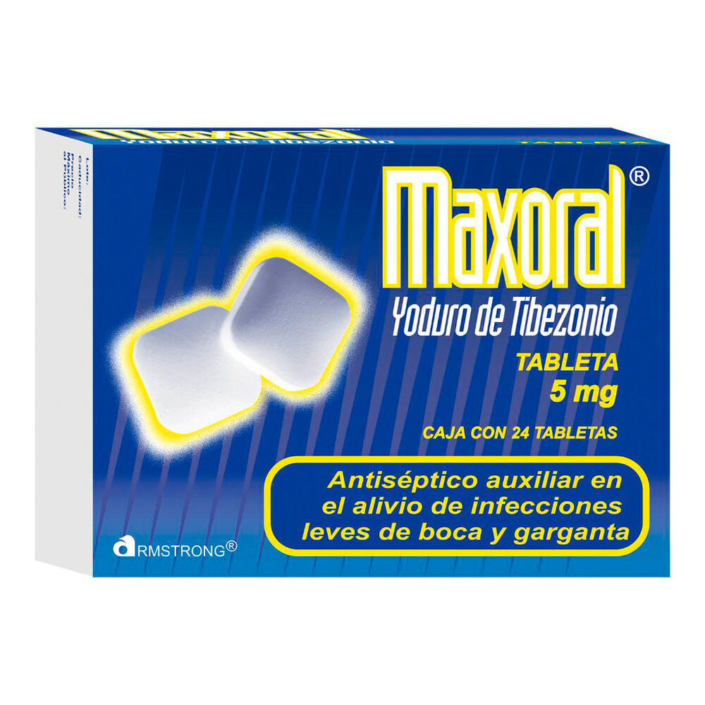 Maxoral 5mg 24 Tabletas image number 0