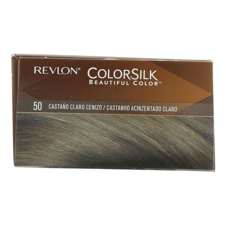 Tinte para cabello Beautiful Color Keratina Castaño Claro Cenizo tono 50 59.1 ml image number 6