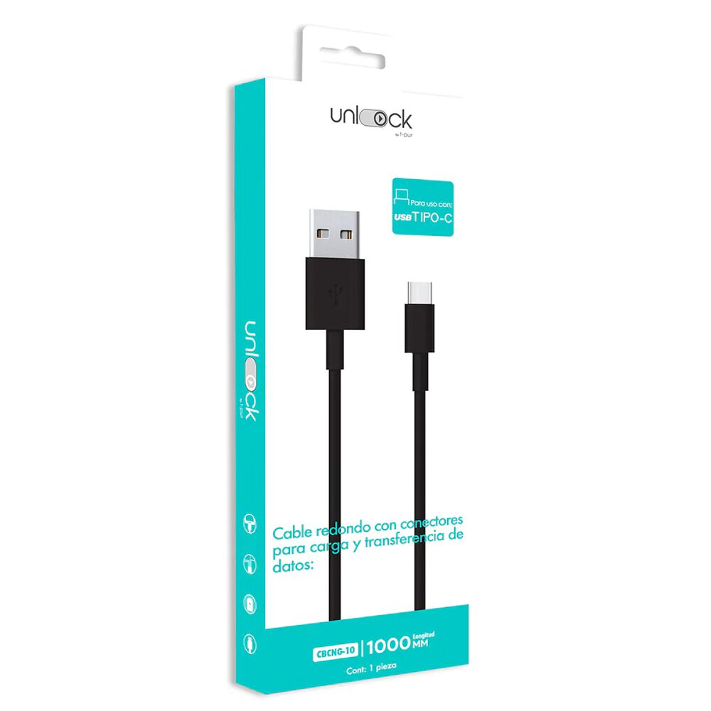 Cable tipo c 1A negro 1m Ti POWER image number 4