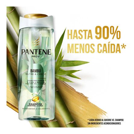 Shampoo Pantene Pro-V Bambú Nutre & Crece 200 ml image number 2