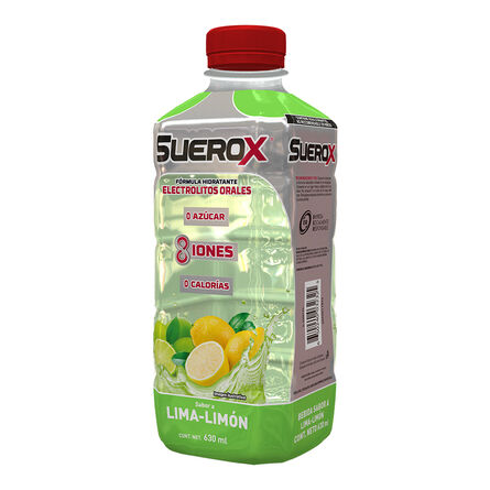 Suerox Bebida Hidratante Lima Limon 630 ml image number 4