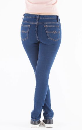 Jeans de Dama Vianni Básico Talla 3 Doble Stone Stretch image number 1
