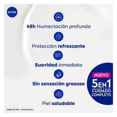 Crema Corporal Humectante Nivea Express Hydration Piel Normal 400 ml image number 4
