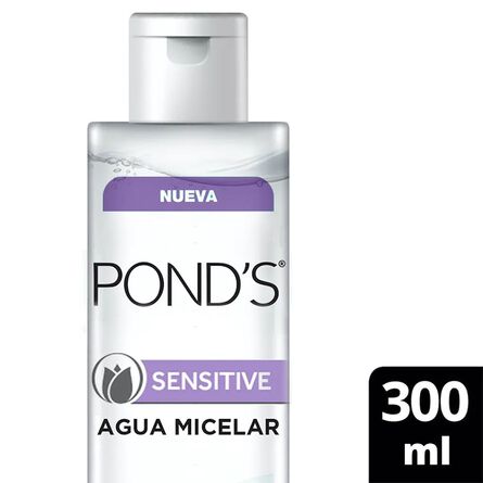 Agua Micelar Pond's Sensitive 300 Ml image number 1