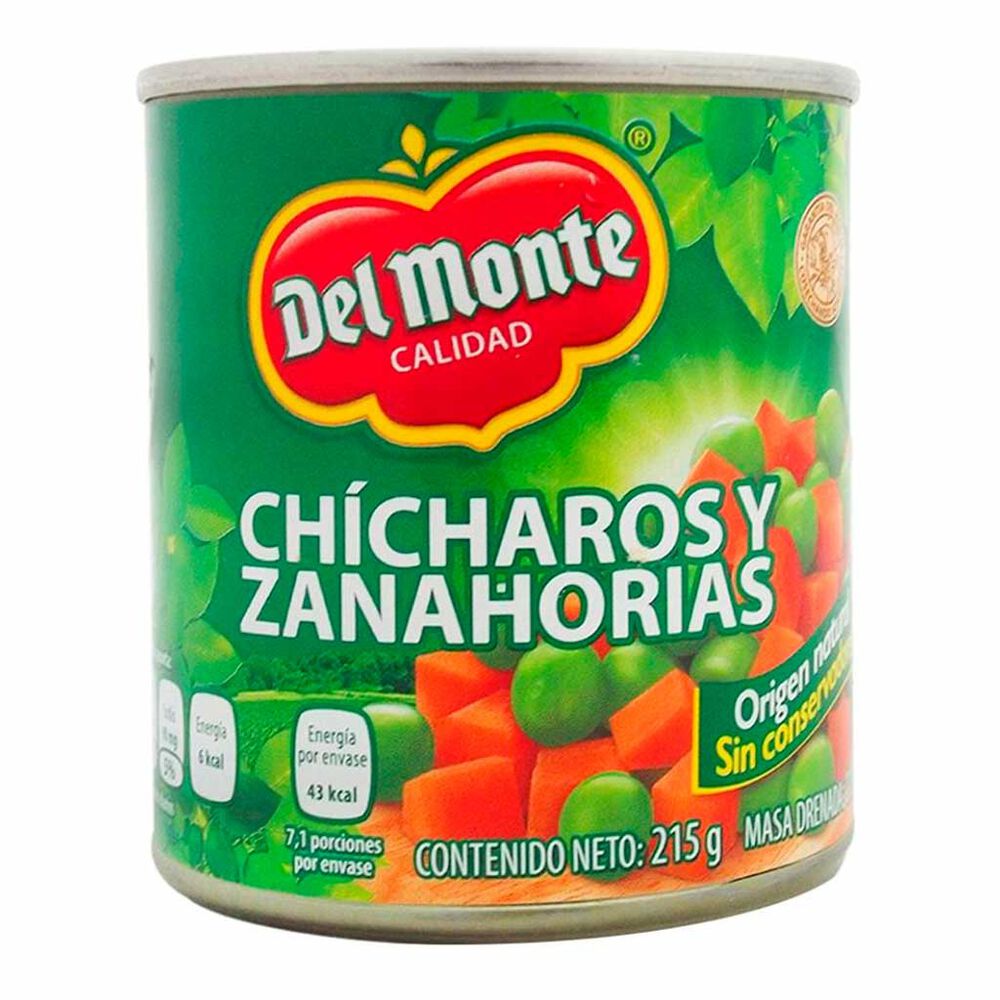Chícharos Y Zanahorias Del Monte 215 Gr image number 0