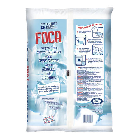 Detergente en Polvo para Ropa Foca Biológico 2 kg image number 1
