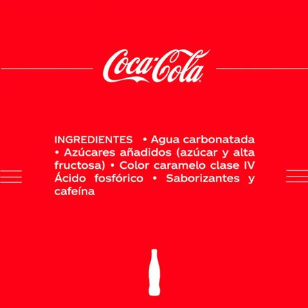 Refresco Coca Cola Original Botella 235 ml image number 2