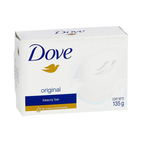 Jabón en barra Dove original 135g