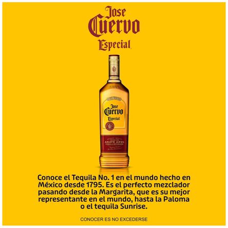 Tequila Cuervo Especial Reposado 990 ml image number 1
