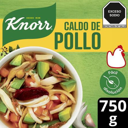 Caldo de Pollo Granulado Knorr 750 g image number 1