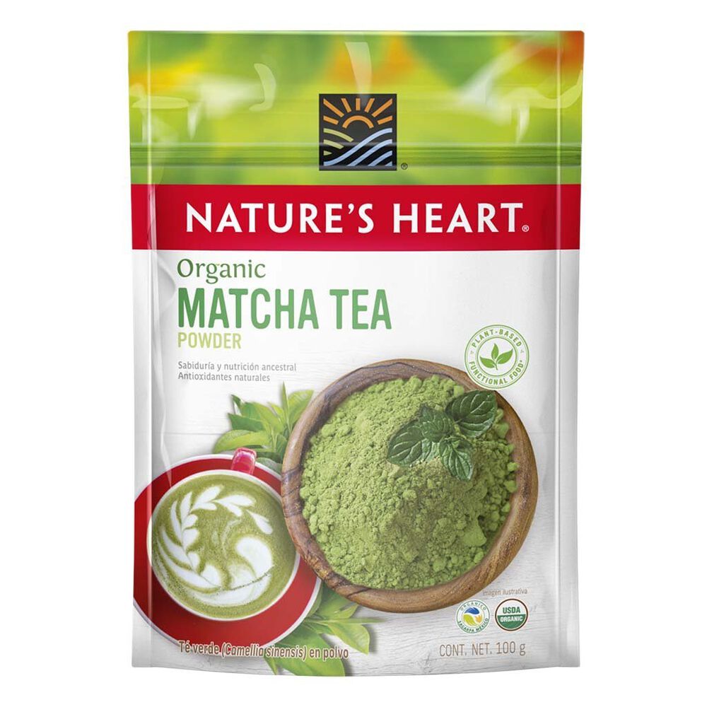 Matcha Nature's Heart Organic Matcha Tea 100g image number 0