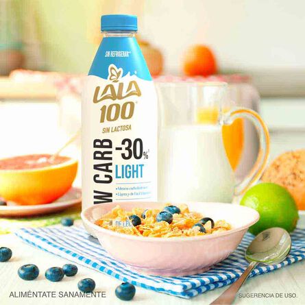 Leche Lala 100 Sin Lactosa Low Carb 1 lt image number 4