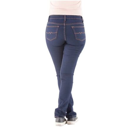 Jeans de Dama Vianni Básico Talla Extra 40 Doble Stone Stretch image number 1