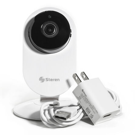 Cámara de Seguridad Wi-Fi Steren CCTV-204 FHD Blanco image number 4
