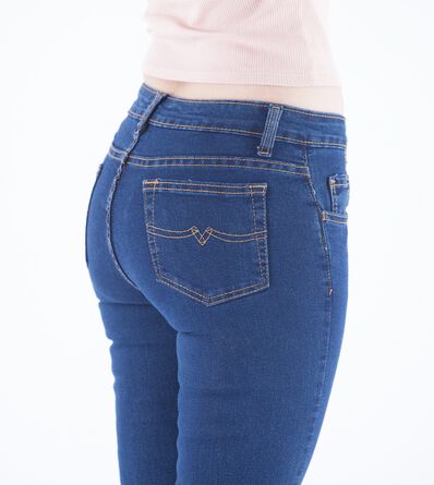 Jeans de Dama Vianni Básico Talla 3 Doble Stone Stretch image number 2