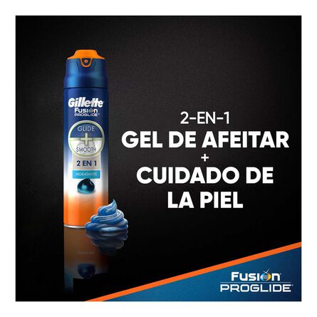Espuma Gillette Fusion Proglide Hidratante 200 ml image number 2