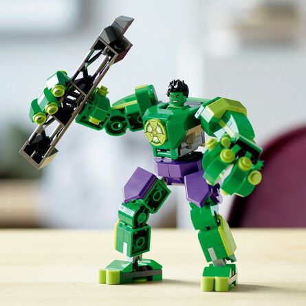 Lego Marvel 76241 Armadura Robótica De Hulk 138 Pzas image number 6