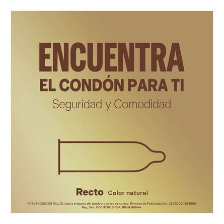 Condones Sico Piel con Piel 3 piezas image number 1