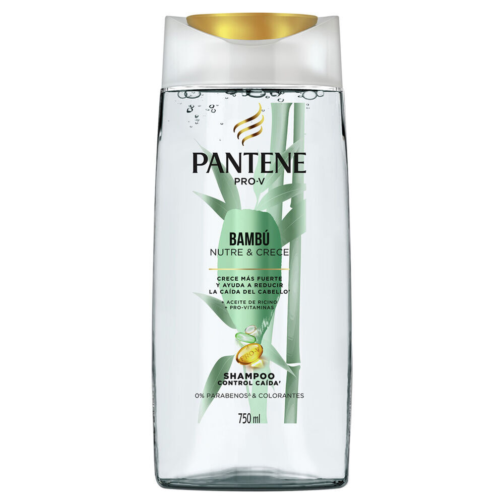 Shampoo Pantene Pro-V Bambú Nutre & Crece 750 ml image number 0