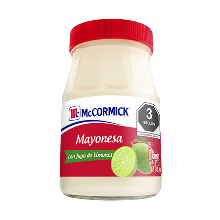 Mayonesa McCormick con Jugo de Limón 190 g image number 0