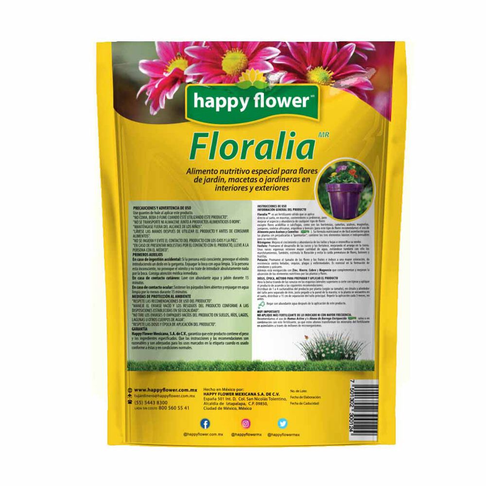 Fertilizante Happy Flower 500 Gr image number 1